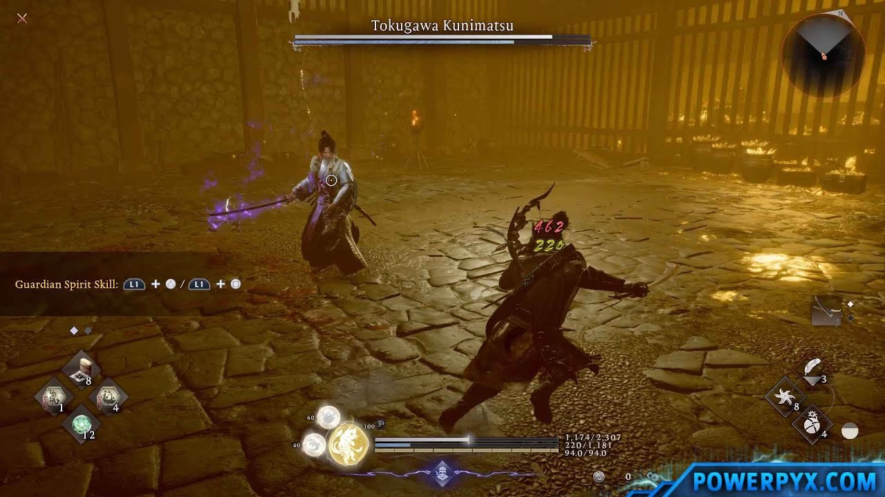 Nioh 3 - Tokugawa Kunimatsu Boss Fight (Boss 14) - Solo