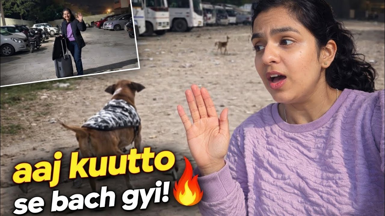Aaj kutto se bach gye hum 😅😄#2026 #vlog #dailyvlog #minivlog #makeup #shortvideo #shorts #short 