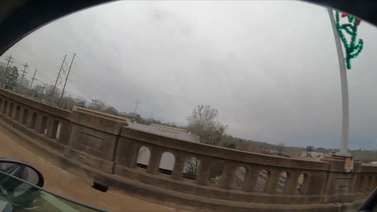 drive south through El Dorado, Arkansas