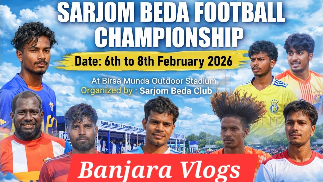 “Sarjom Beda Football Championship 2026 | Full Vlog | Dumka