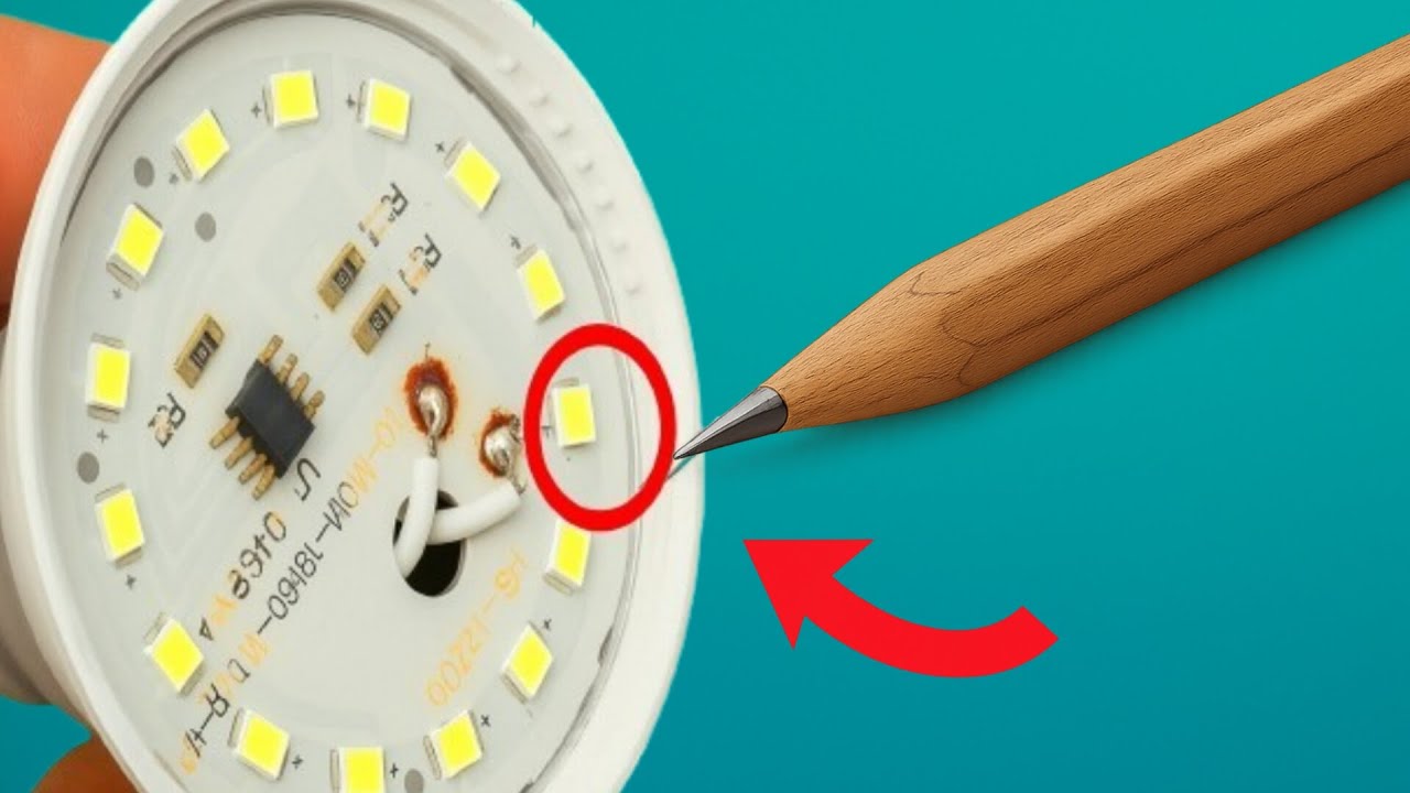Rubbing a Pencil on a Light Bulb? ⚡ The Result Will Shock Everyone?