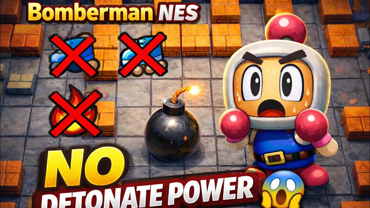 Bomber man with no detonate power challenge