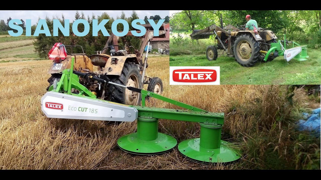 TALEX - Film konkursowy. Sianokosy 2020 ! Eco CUT 185 vs C330!?