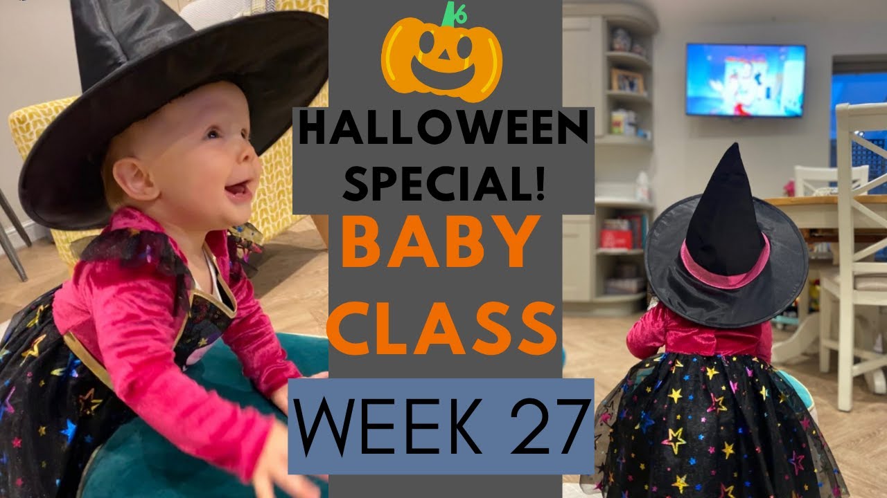 FREE Online Baby Classes I Full Length Sensory Baby Class: Halloween Special Part 2!