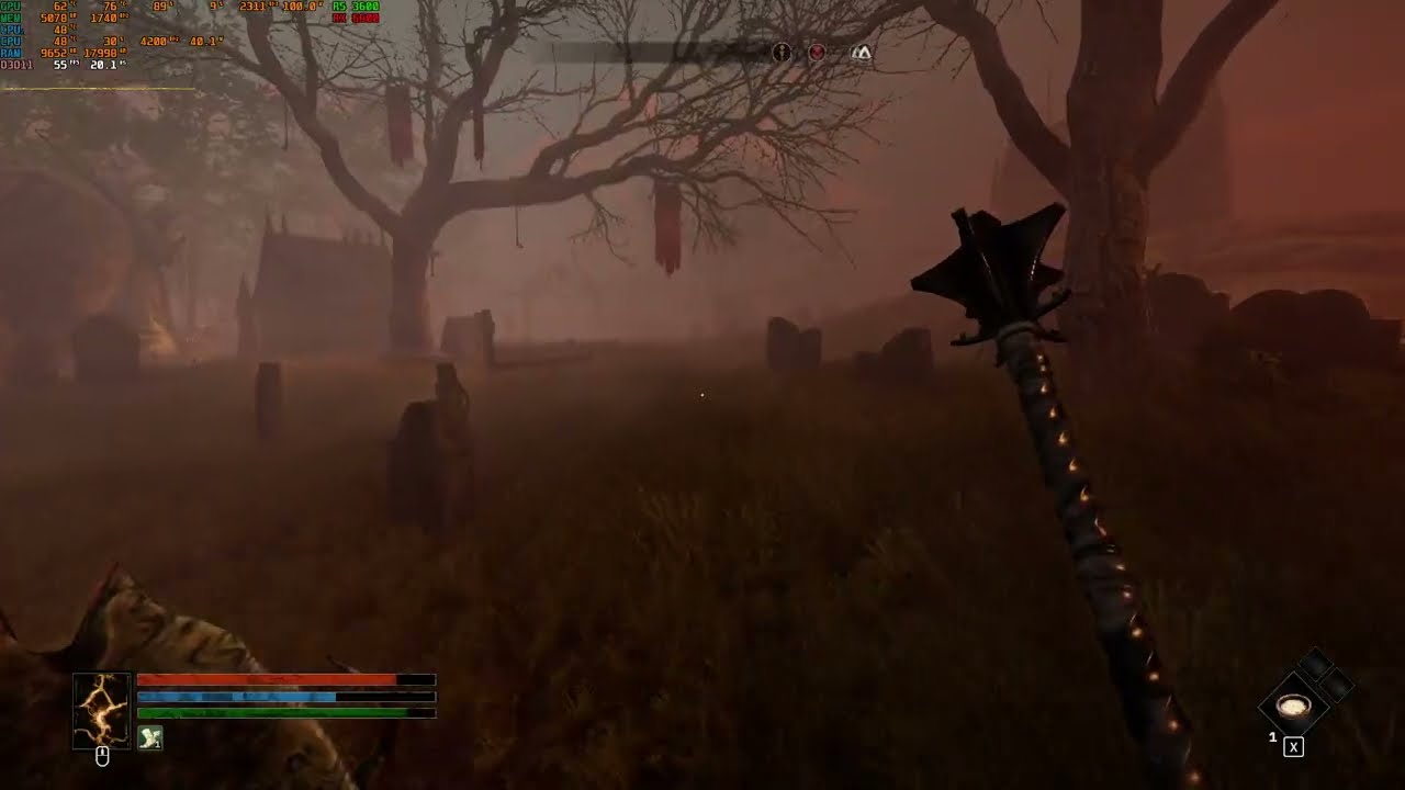 R5 3600 & RX 6600 Performance in Tainted Grail: fall of avalon 1.04