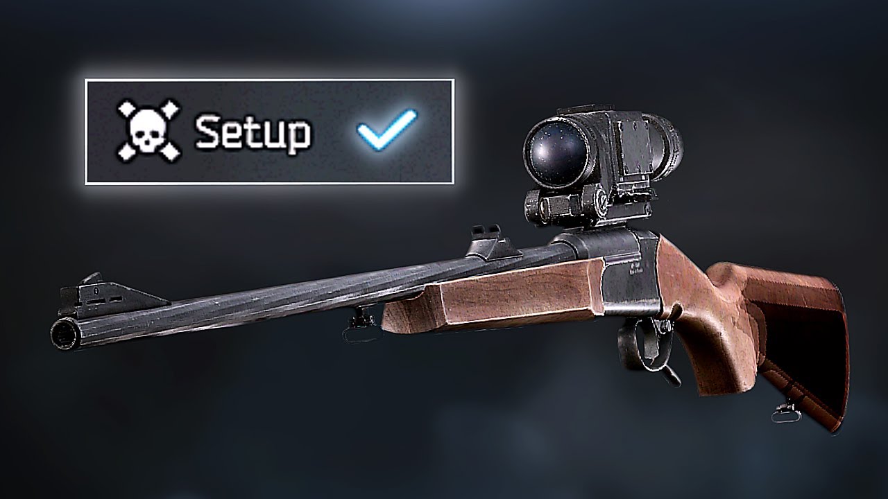 Setup COMPLETED with MP-18 (Single Shot Rifle)