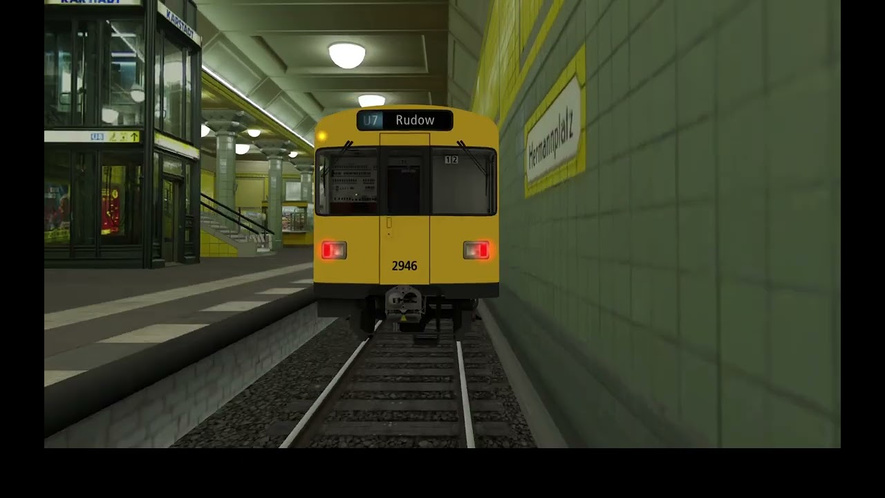 TS2009 U-Bahn Sim Berlin | U7 einsetzer von Hermannplatz bis Rudow im F-Mischzug