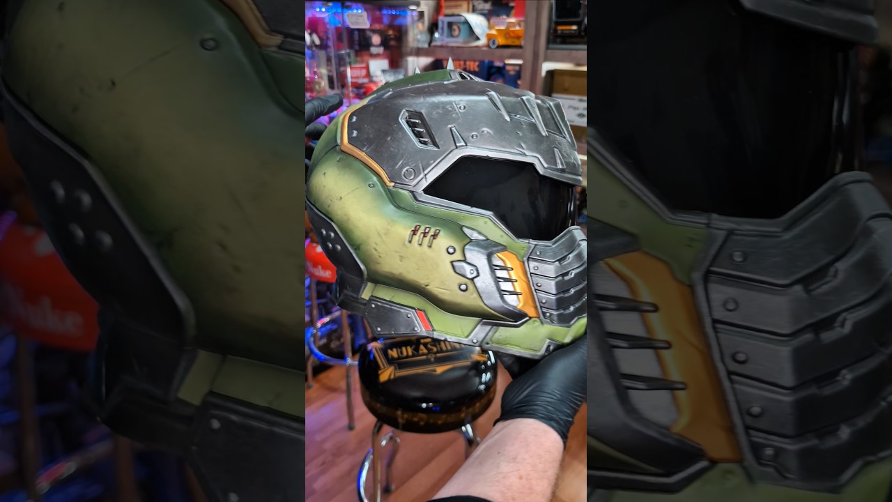 Doom: The Dark Ages Wearable Helmet! #Doom