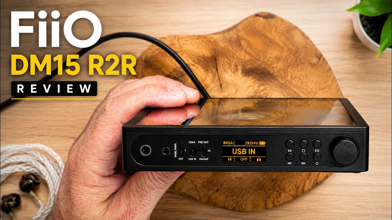 Don't Buy a CD Player Until You See This &ndash; FiiO DM15 R2R