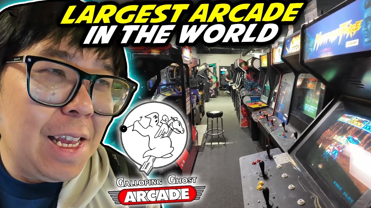 I FINALLY VISITED THE BIGGEST ARCADE IN THE WORLD