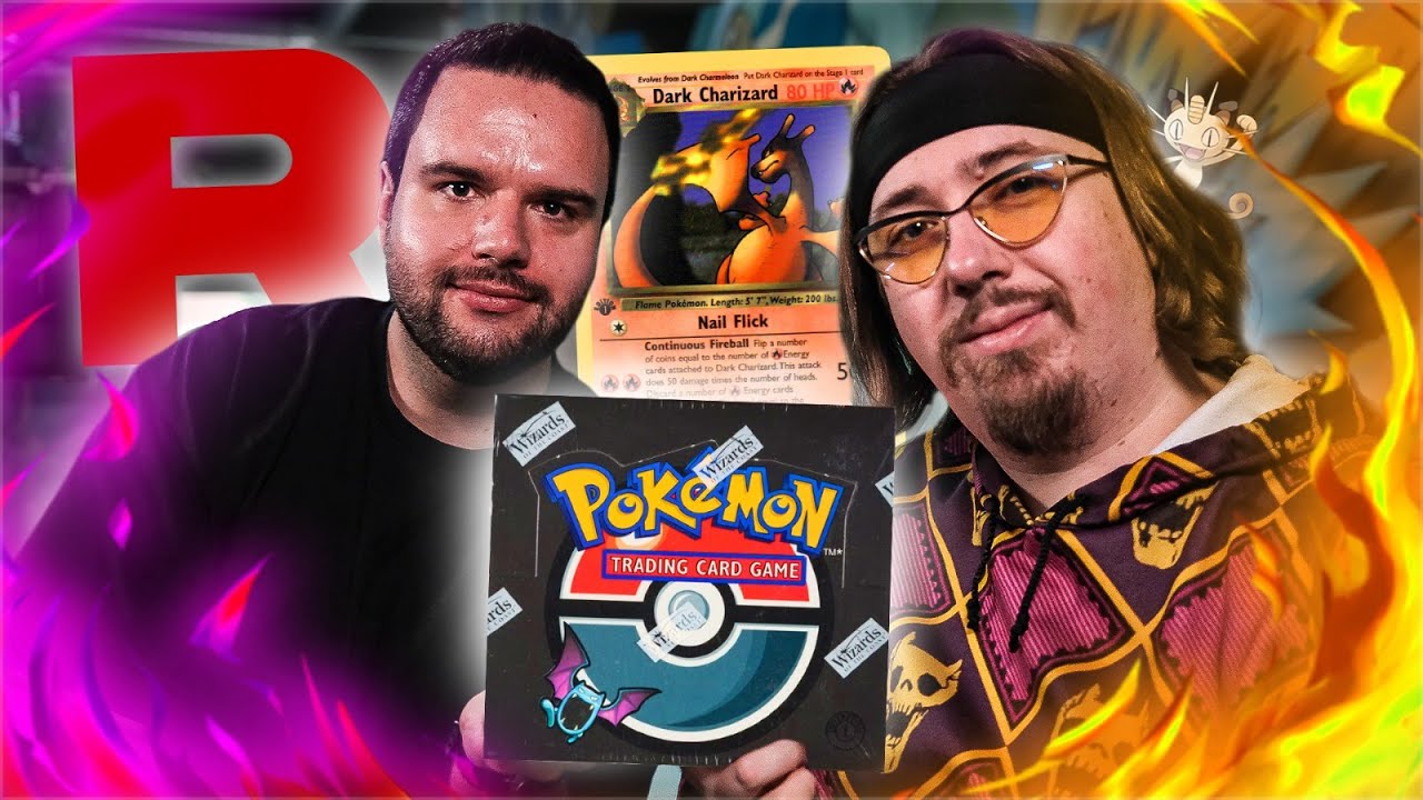 1st Edition Team Rocket geht auf! - Pokemon 1st Edition Team Rocket Boxbreak mit @Dhalucard  😁