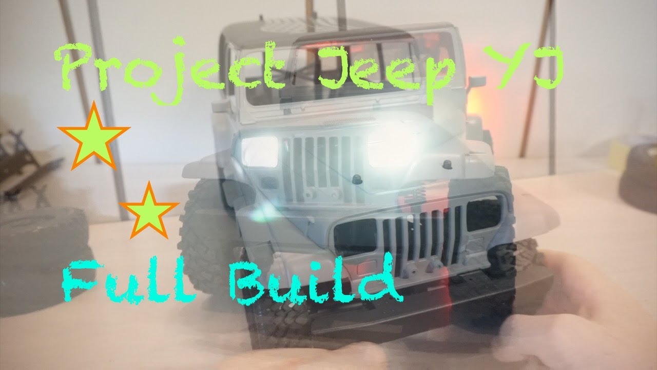 Project Tamiya Jeep YJ - Full Body Build video in 7 min ....