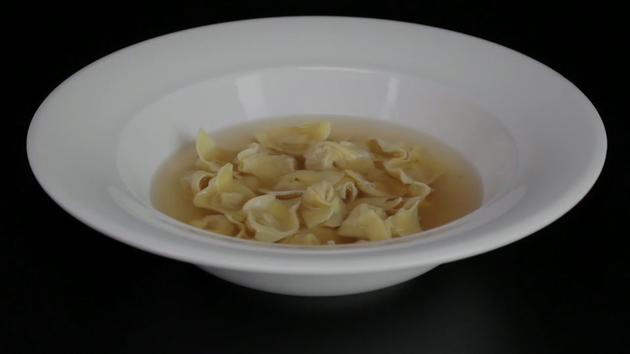 Pasta Garofalo and Niko Romito Recipes: Cappelletti pasta in broth