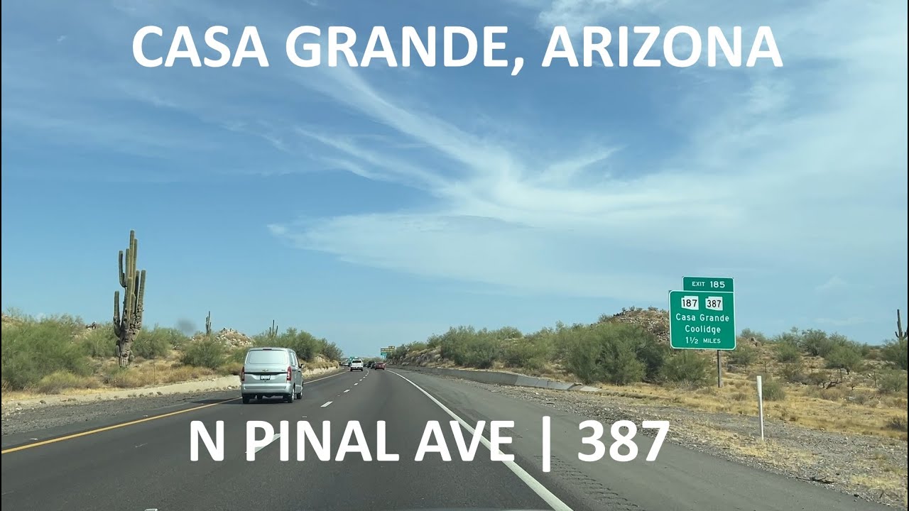 Driving around Casa Grande, Arizona!