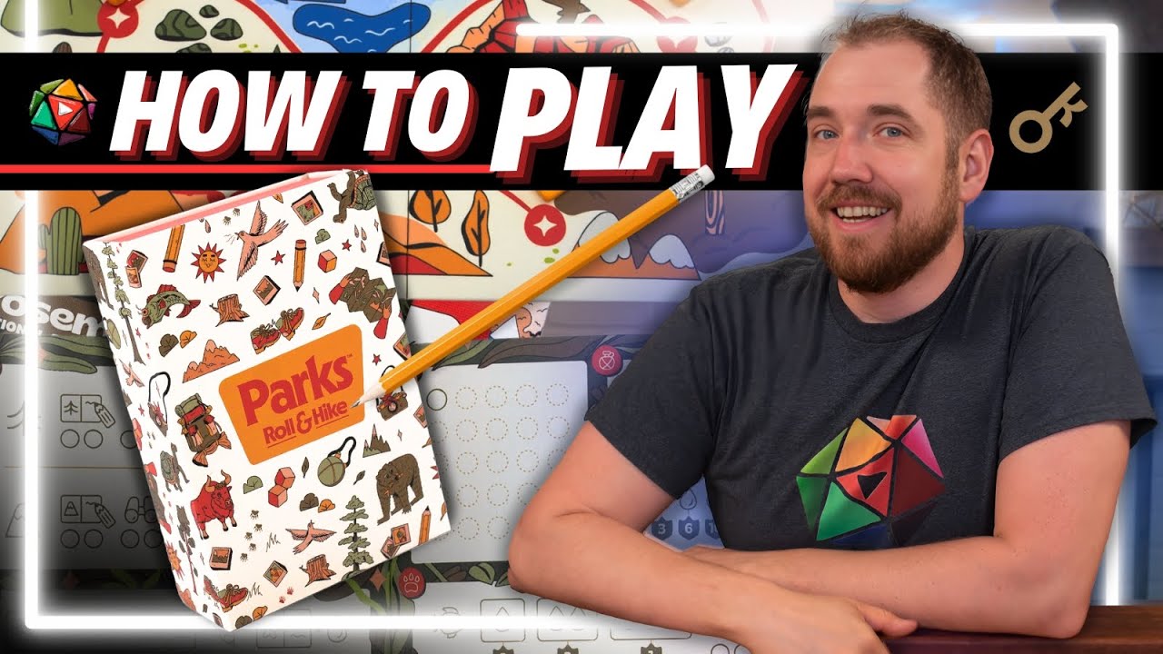 How to Play PARKS: ROLL and HIKE | Board Game Tutorial (Includes Solo)