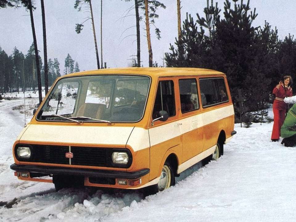 #1244. RAF 977 Tuning [RUSSIAN CARS]