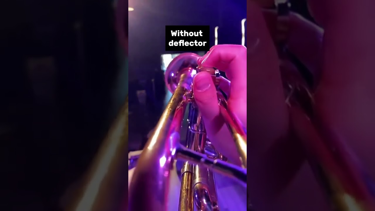 How the trumpet deflector works