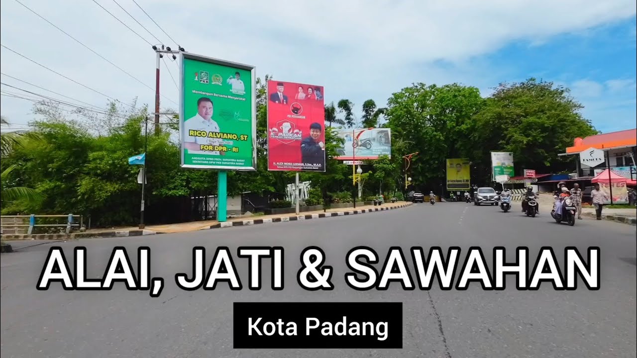 Simpang Alai, Jalan Jati dan Sawahan Kota Padang