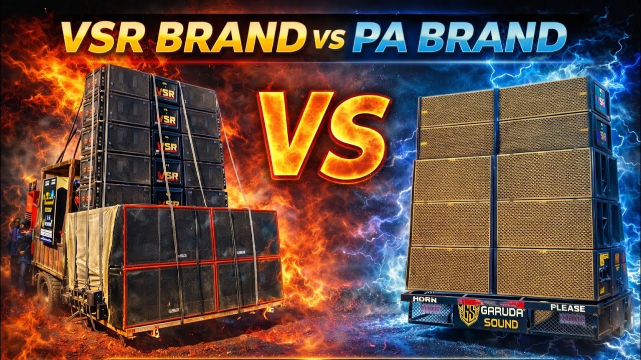 VSR BRAND vs PA BRAND 🔊 | Full Sound Testing | कौन सा ज्यादा Powerful?
