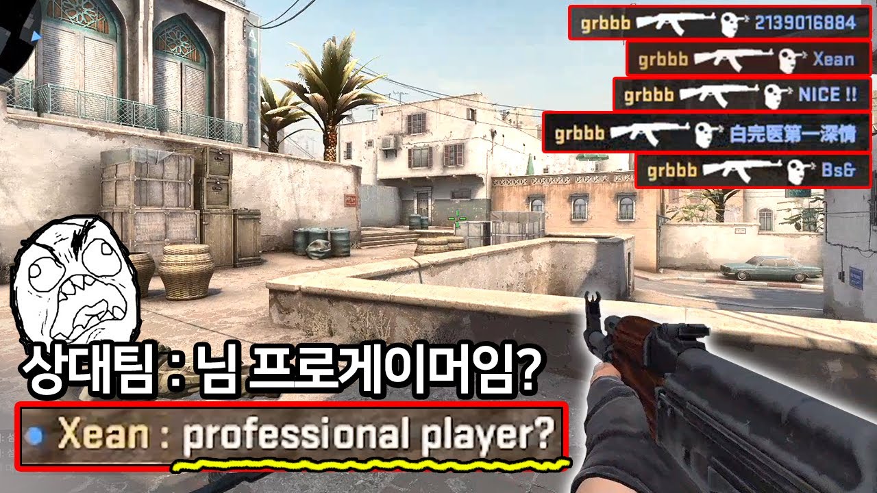 전세계 1위 게임 CS:GO 첫판부터 프로냐고 극찬 받았습니다ㅋㅋㅋ (카스 글옵)