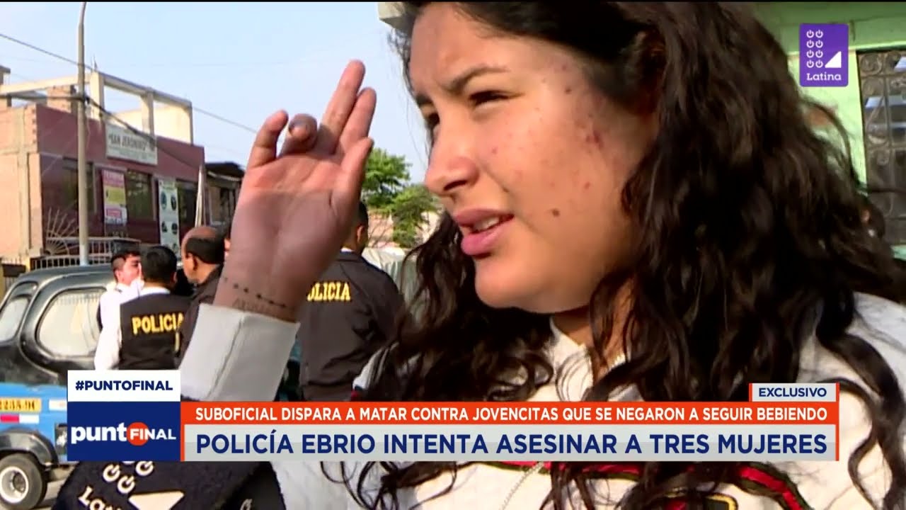 Policía ebrio intenta asesinar a tres mujeres en Ancón