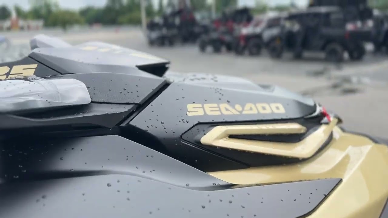 2025 Sea-Doo RXT-X&trade; 325 Metallic Tan / Lava Red Premium