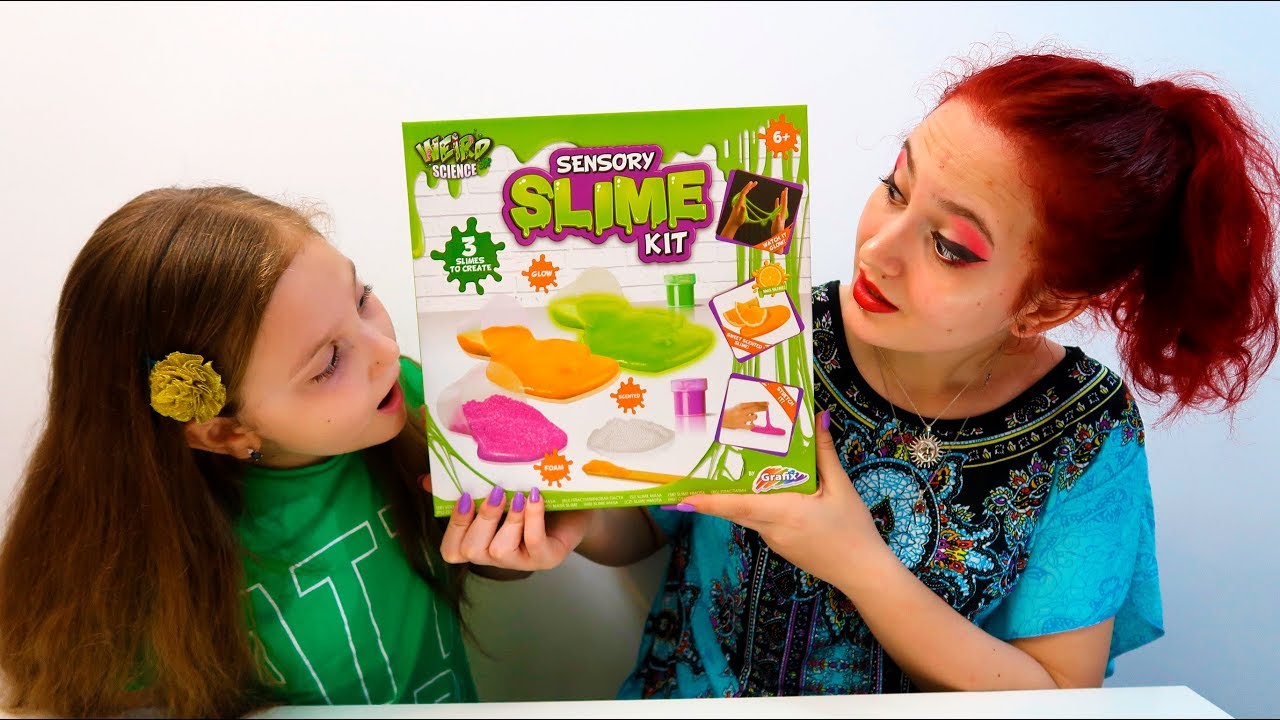 Slime ce luminează în întuneric! Tutorial 3 slime-uri diferite