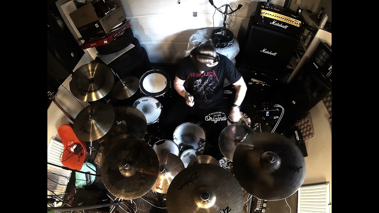 IRON MAIDEN - TAILGUNNER - DRUM COVER