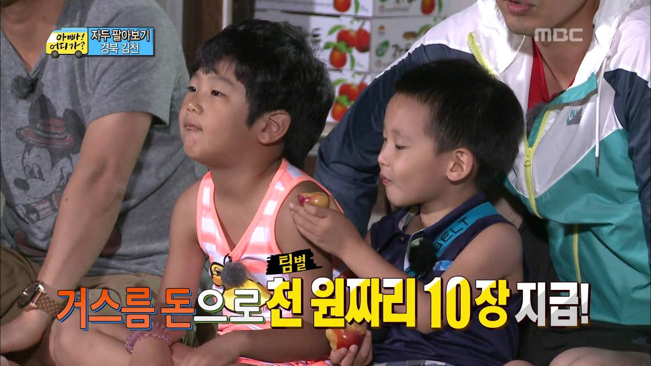 자두판매 실력발휘 시간, 누가 판매왕이 될까?, #10, 일밤 201308011