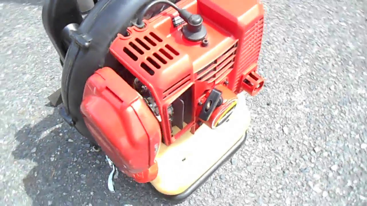 新ダイワ　Sinndaiwa　背負式　エンジンブロワ　背負い式　エンジンブロア　エンジンブロワー　エンジンブロアー　EB500　動作確認動画