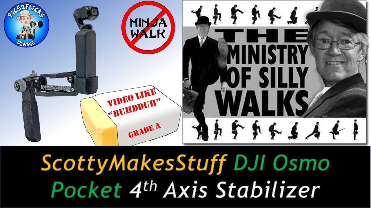 Review of the ScottyMakesStuff 4th Axis Stabilizer for the DJI Osmo Pocket