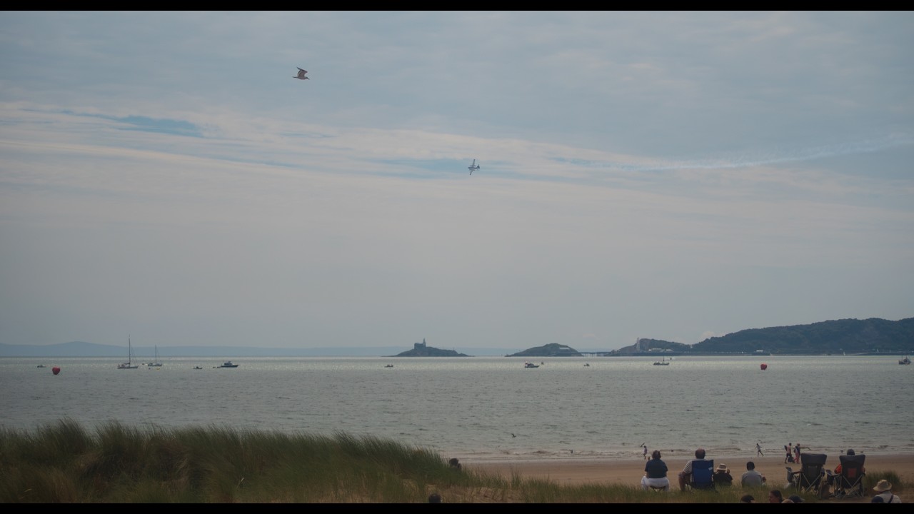 Swansea Airshow 2026 night show and full typhoon