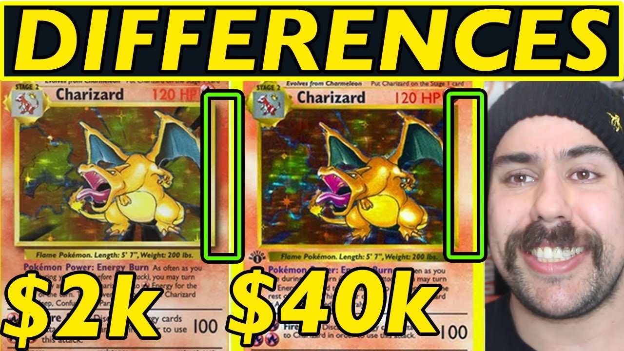 How to Spot Differences Between Shadowless, Unlimited & 1st edition Pokemon Cards [EASY]