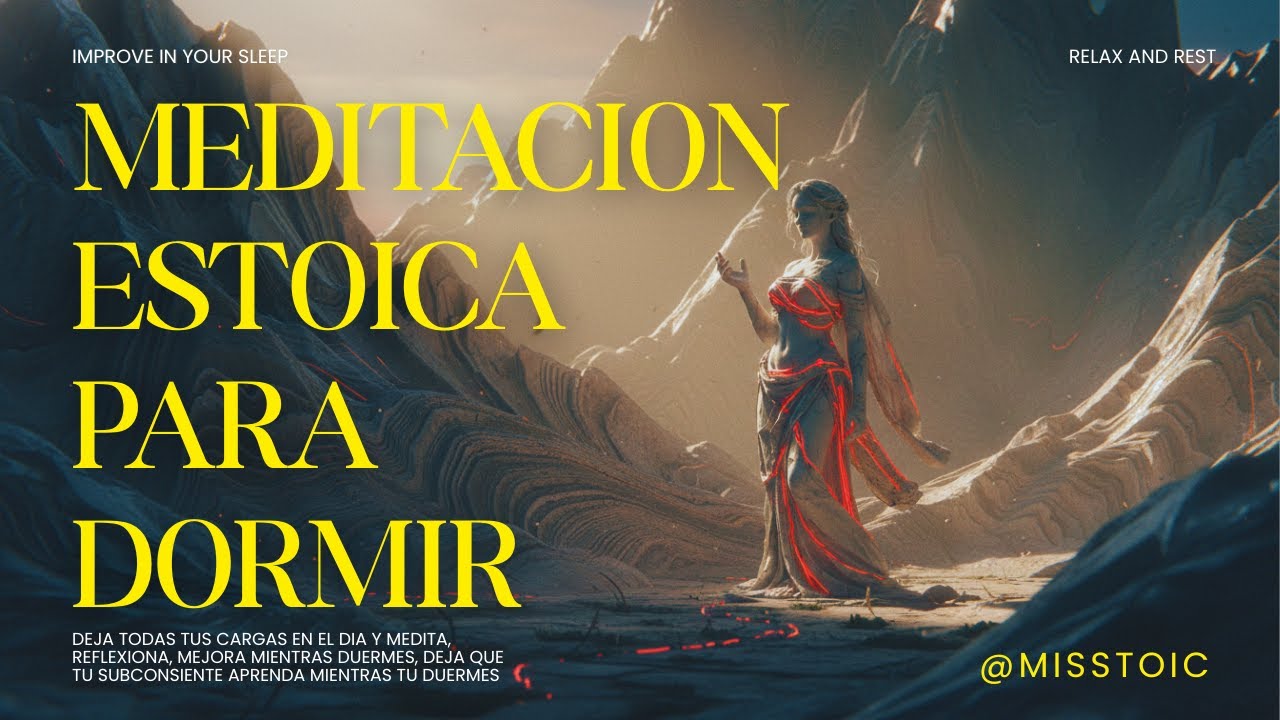 Meditación Estoica para Dormir | Filosofía Femenina para Mujeres Empoderadas | 30 Min