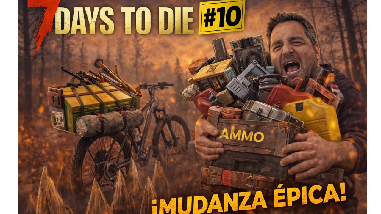 7 DAYS TO DIE #10 | Preparando la Mudanza al BOSQUE QUEMADO | Gameplay Español