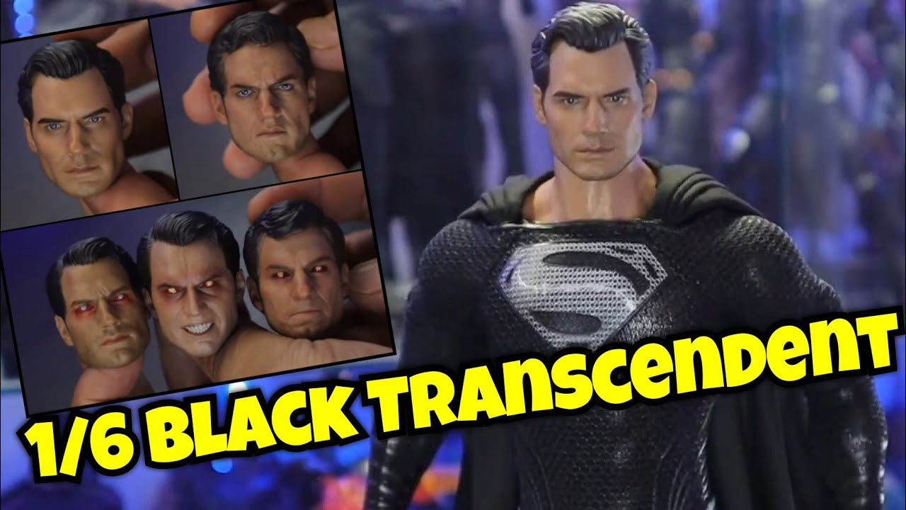 1/6 Black Transcendent BY Art / SUPERMAN JL ¿QUÉ CABEZA LE PONGO?