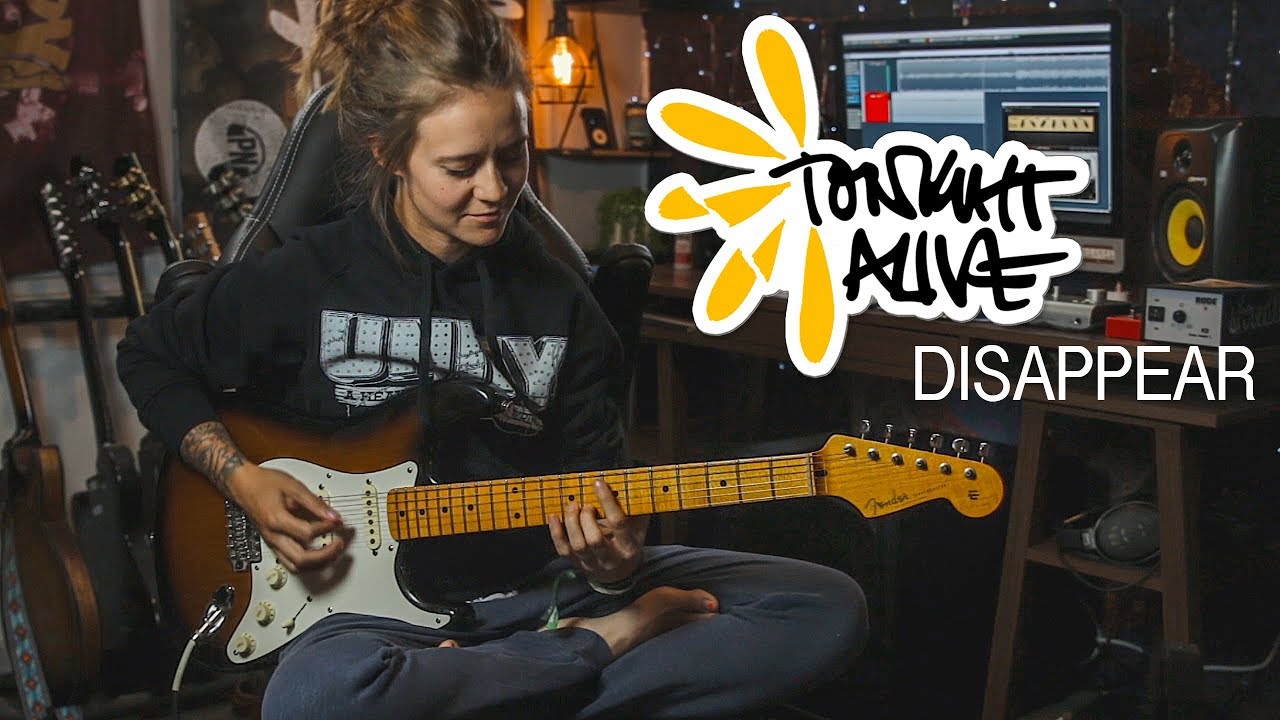 Disappear - Tonight Alive ft. Lynn Gunn (Guitar Cover)