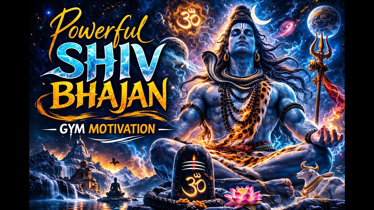 Har Har Mahadev 🔱 Powerful Shiv Bhajan | Gym Motivation Music 💪 | Mahadev Workout Energy #gym