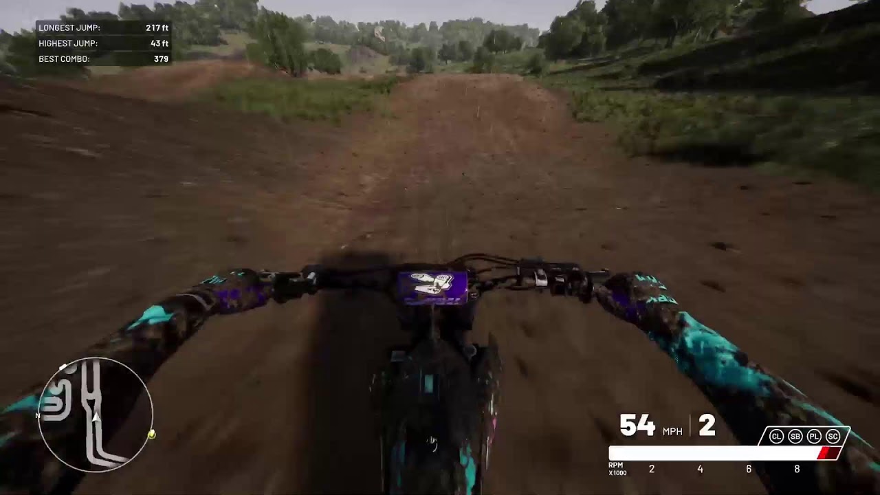 Just Hitting Smooth lines on Mx vs Atv Legends