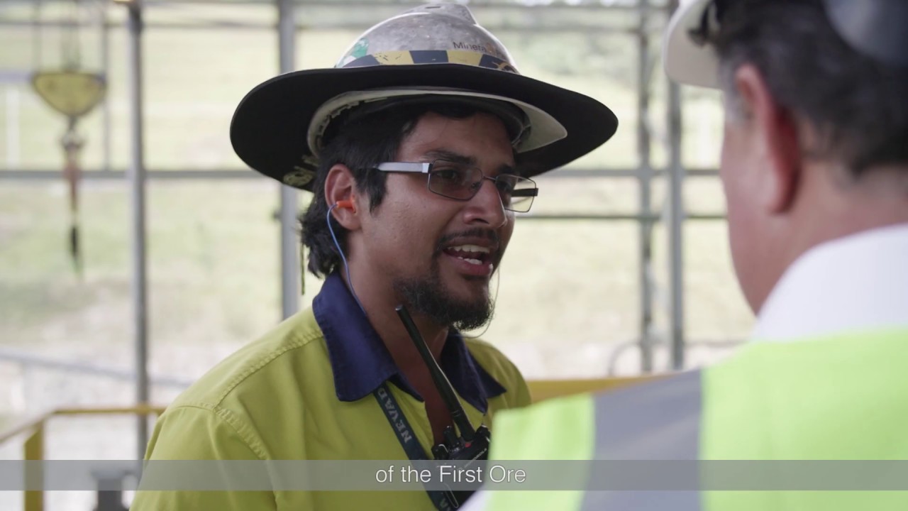 Cobre Panama - First Ore celebration