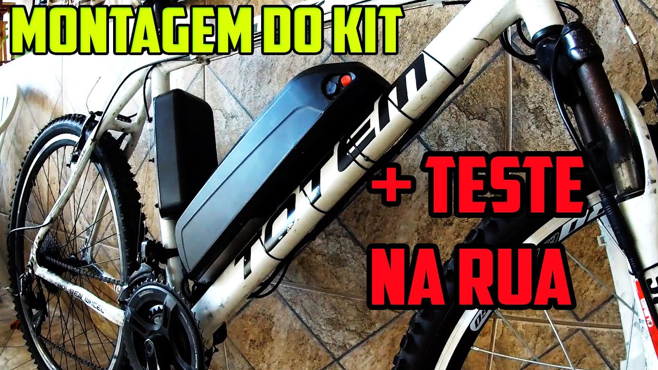TRANSFORMEI ESSA BIKE EM ELÉTRICA| Kit TecBike 500W