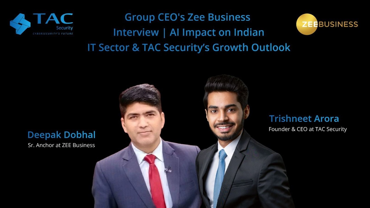 Trishneet Arora Group CEO's Zee Business Interview | AI Impact on Indian IT Sector