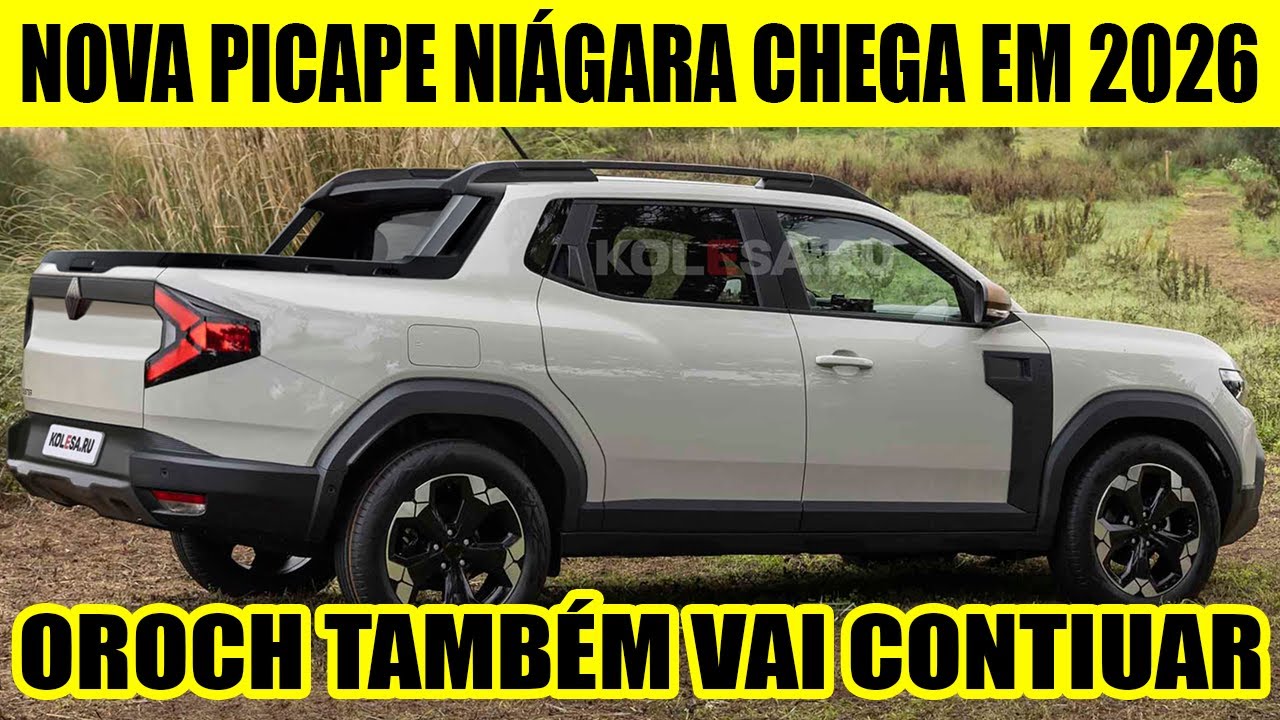 NOVA PICAPE RENAULT NIÁGARA TEM CONFIRMAÇÃO PARA 2026