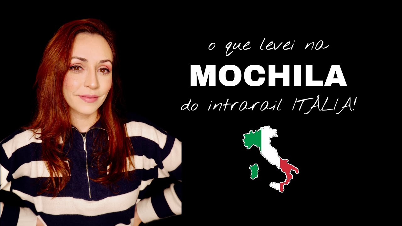 ASMR Portugal: O que levei na Mochila de IntraRail Itália!