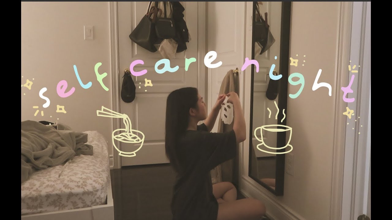 🌜a night of self care🌛