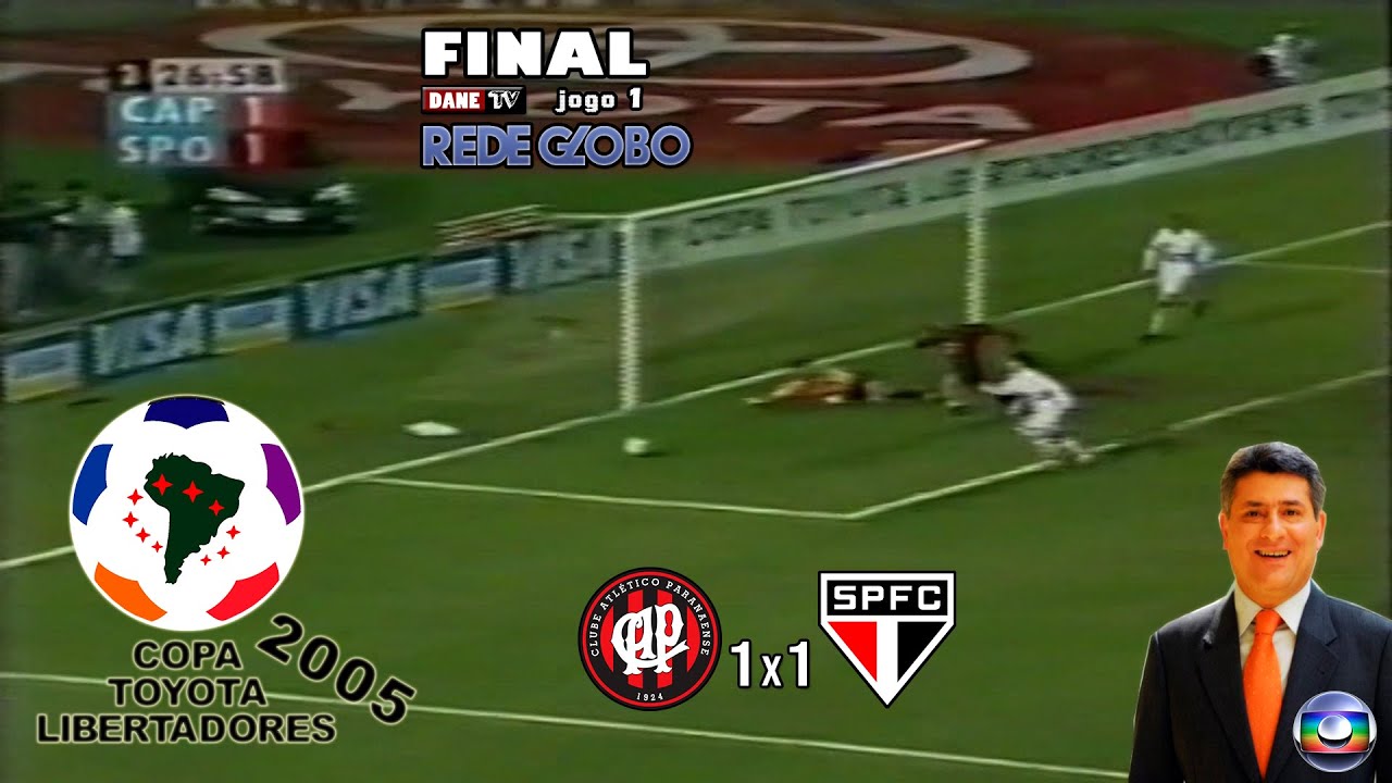 Libertadores 2005 - Atlético PR 1x1 São Paulo