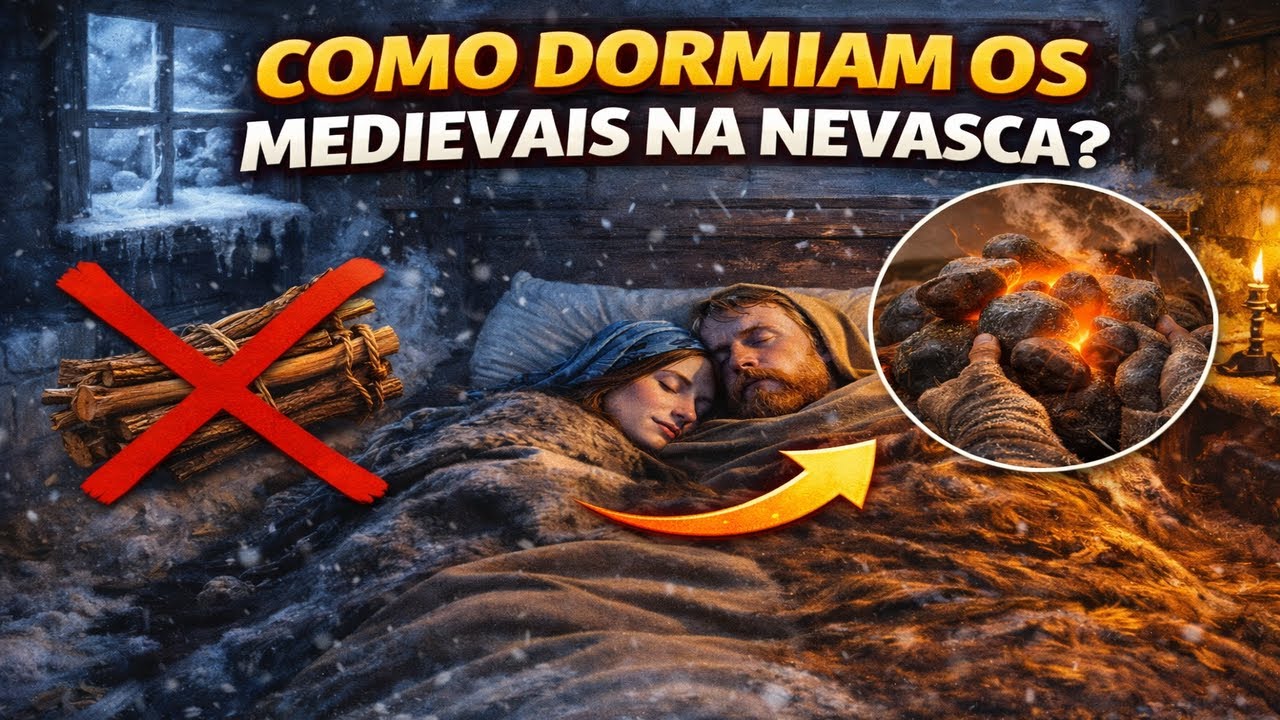 Como os medievais dormiam em noites de nevasca sem usar lenha