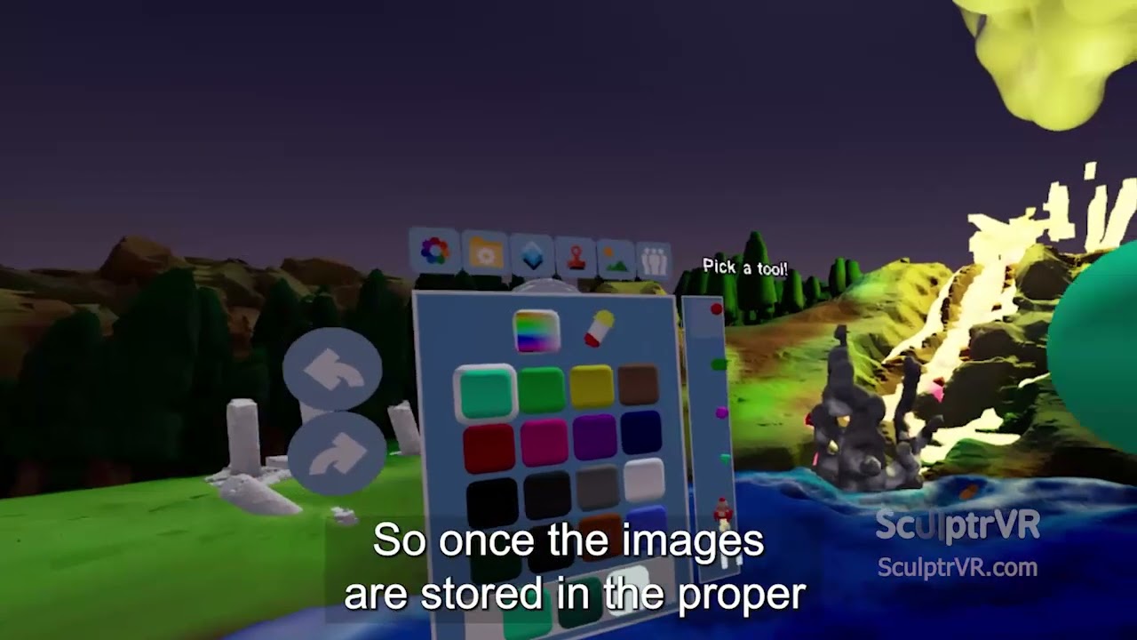 SculptrVR: Reference Images