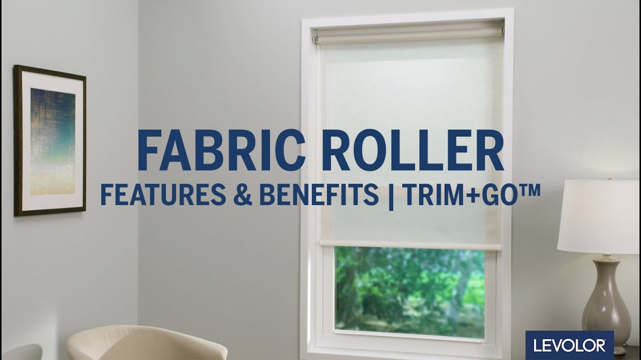 LEVOLOR Trim+Go&trade; Fabric Roller Shades - Features & Benefits