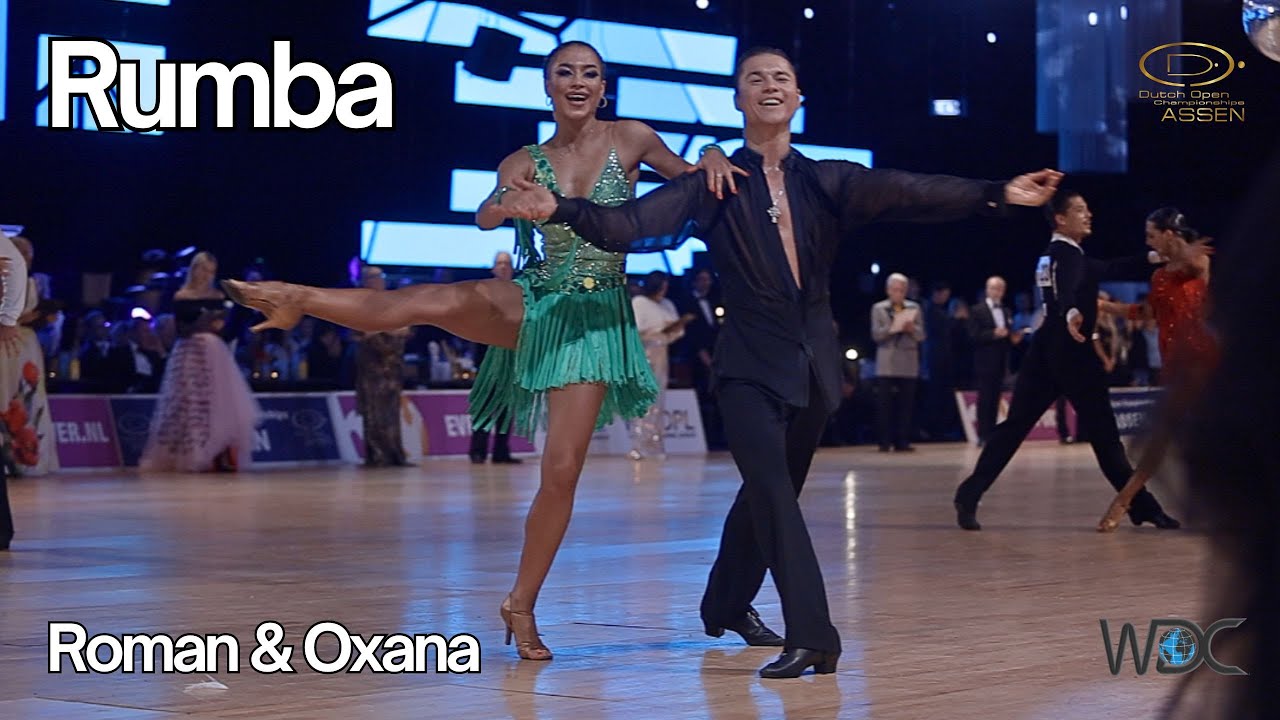 Roman Gerbey & Oxana Lukyanenko - Rumba dance |  World Amateur Latin Championship